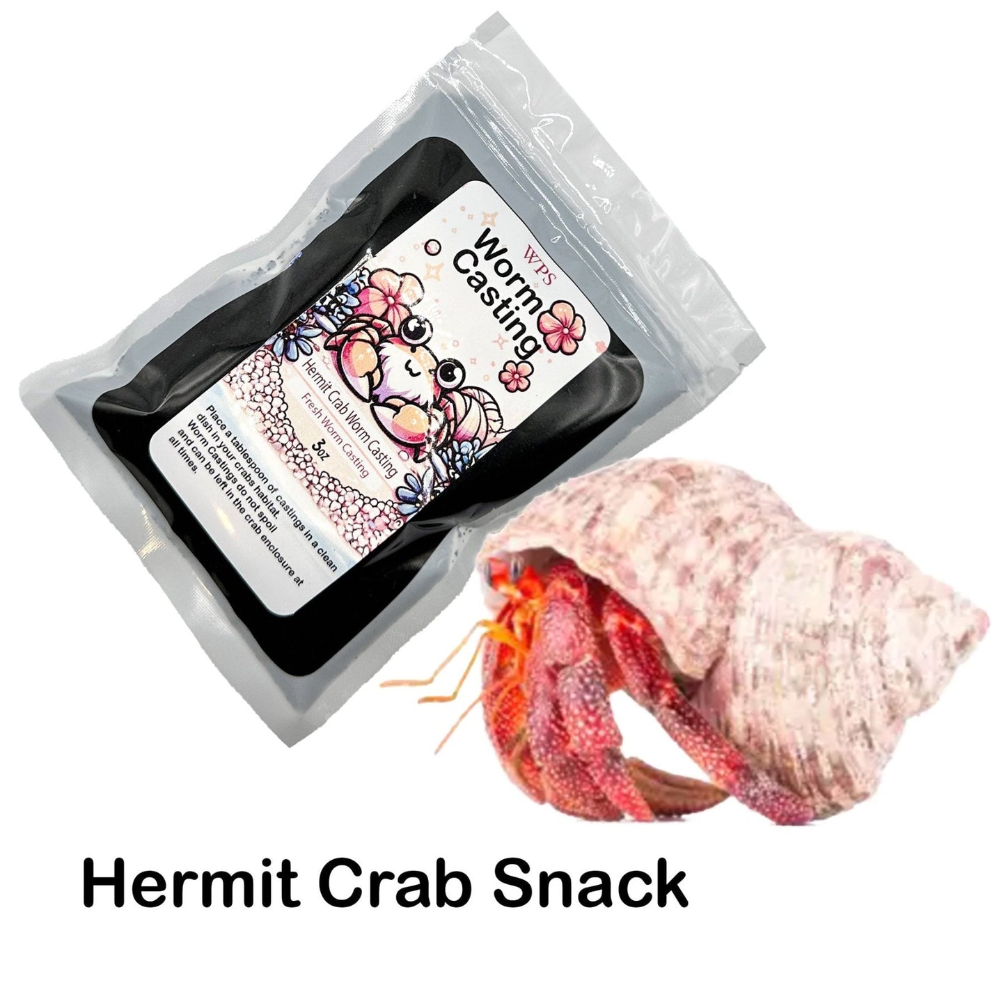 Organic Worm Castings – Hermit Crab Supplement - Wild Pet Supply
