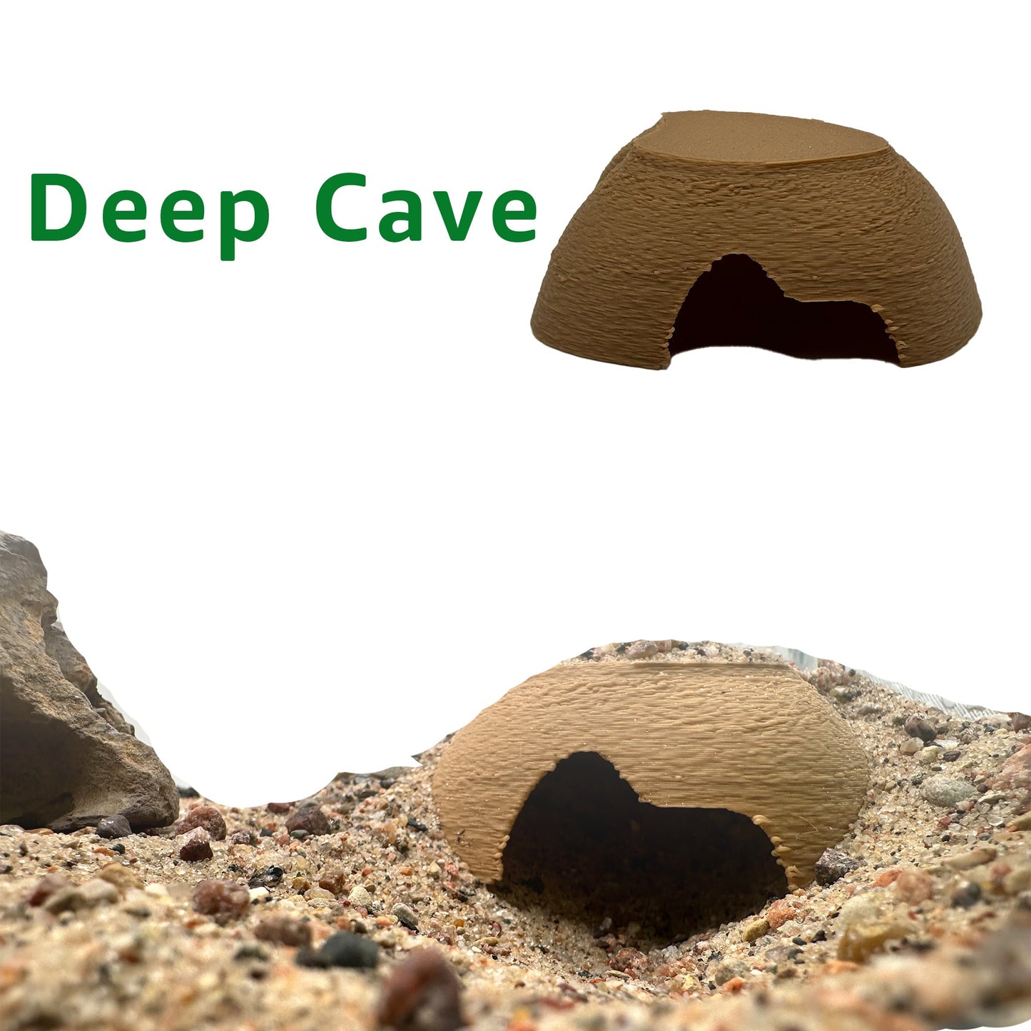 3 Pack Aquarium Tunnel Cave Hide | Aquarium Shrimp & Small Fish Hide | Fish Tank Terrarium Cave | CTWPets - Wild Pet Supply