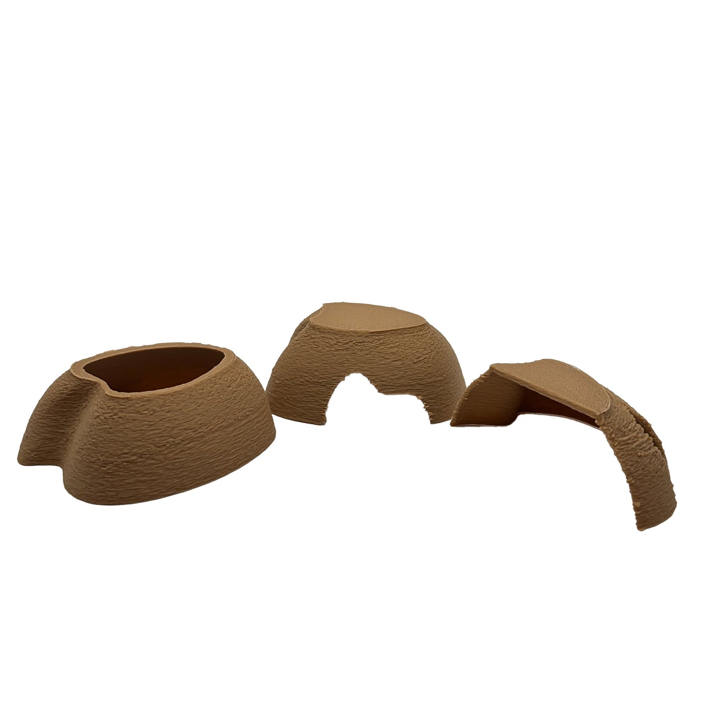 3 Pack Aquarium Tunnel Cave Hide | Aquarium Shrimp & Small Fish Hide | Fish Tank Terrarium Cave | CTWPets - Wild Pet Supply