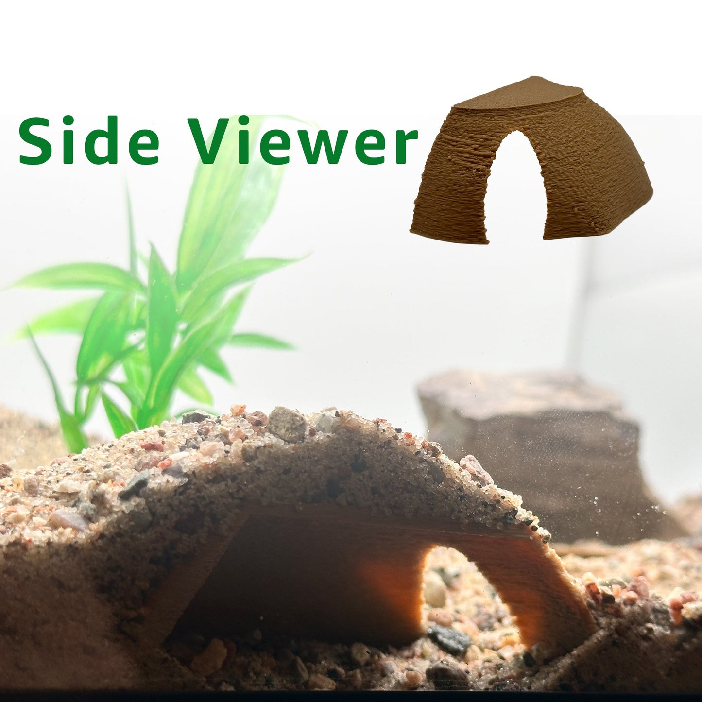 3 Pack Aquarium Tunnel Cave Hide | Aquarium Shrimp & Small Fish Hide | Fish Tank Terrarium Cave | CTWPets - Wild Pet Supply