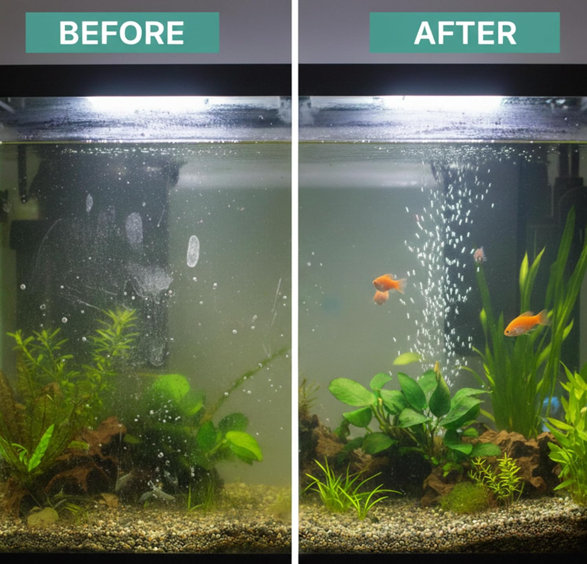Aquarium Glass Cleaner – 8oz Spray Kit