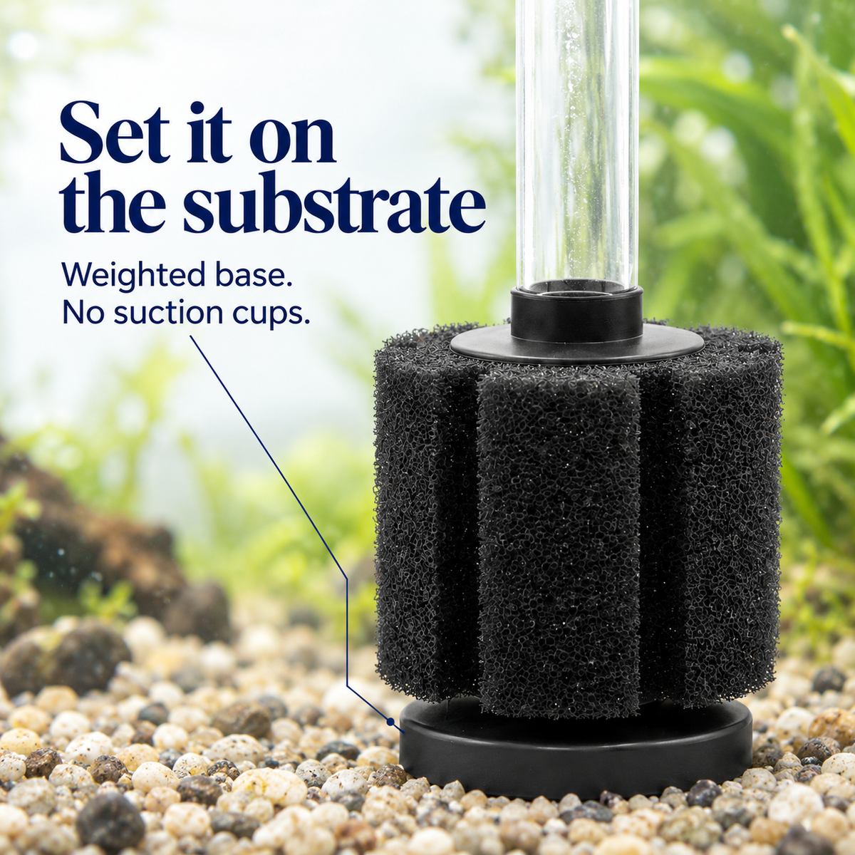 Aquarium Sponge Filter | Fine Pore