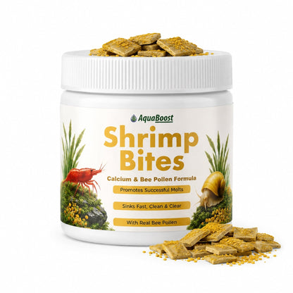 AquaBoost Shrimp Bites – Calcium Tablets - Wild Pet Supply