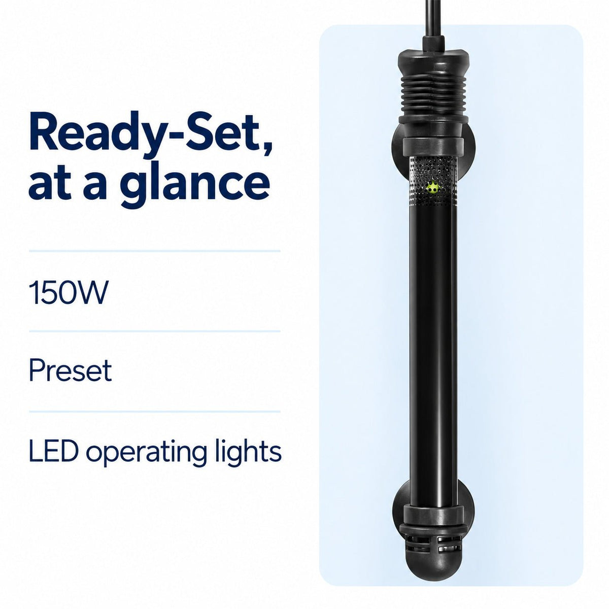 Aquarium Heater 150 Watt - Wild Pet Supply