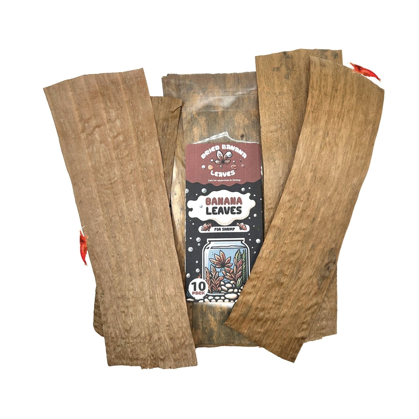 Banana Leaves – Natural Shrimp Tank Decor - Wild Pet Supply
