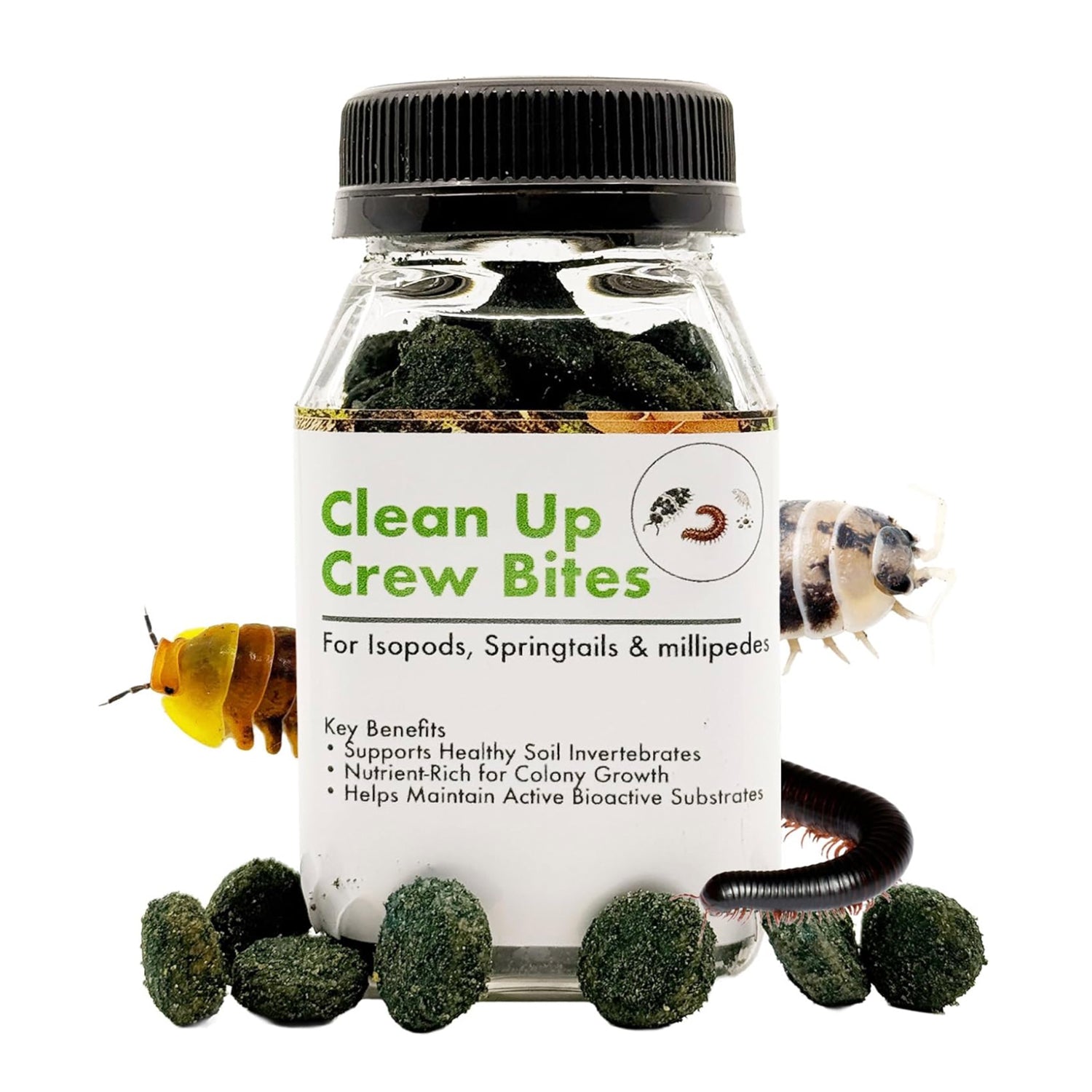 Clean Up Crew Bites – Bioactive Food 2.5oz