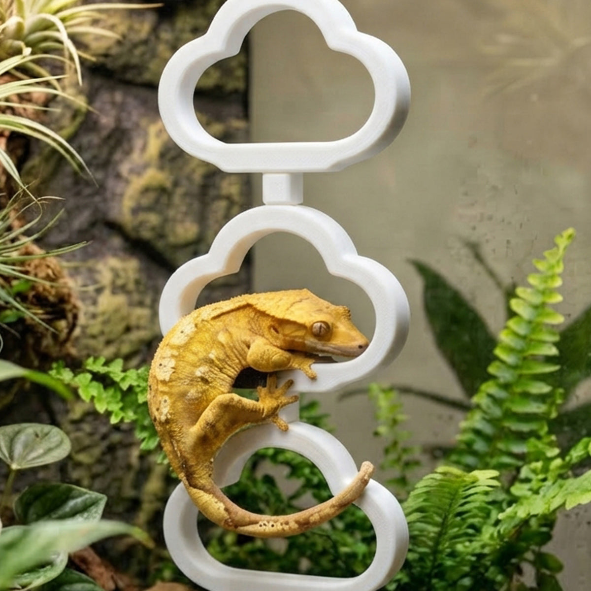 Climb Clouds – Rotating Gecko Terrarium Decor