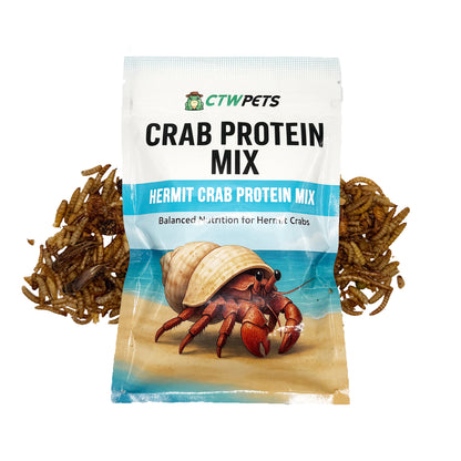 Hermit Crab Protein Mix – Bug & Fruit Blend