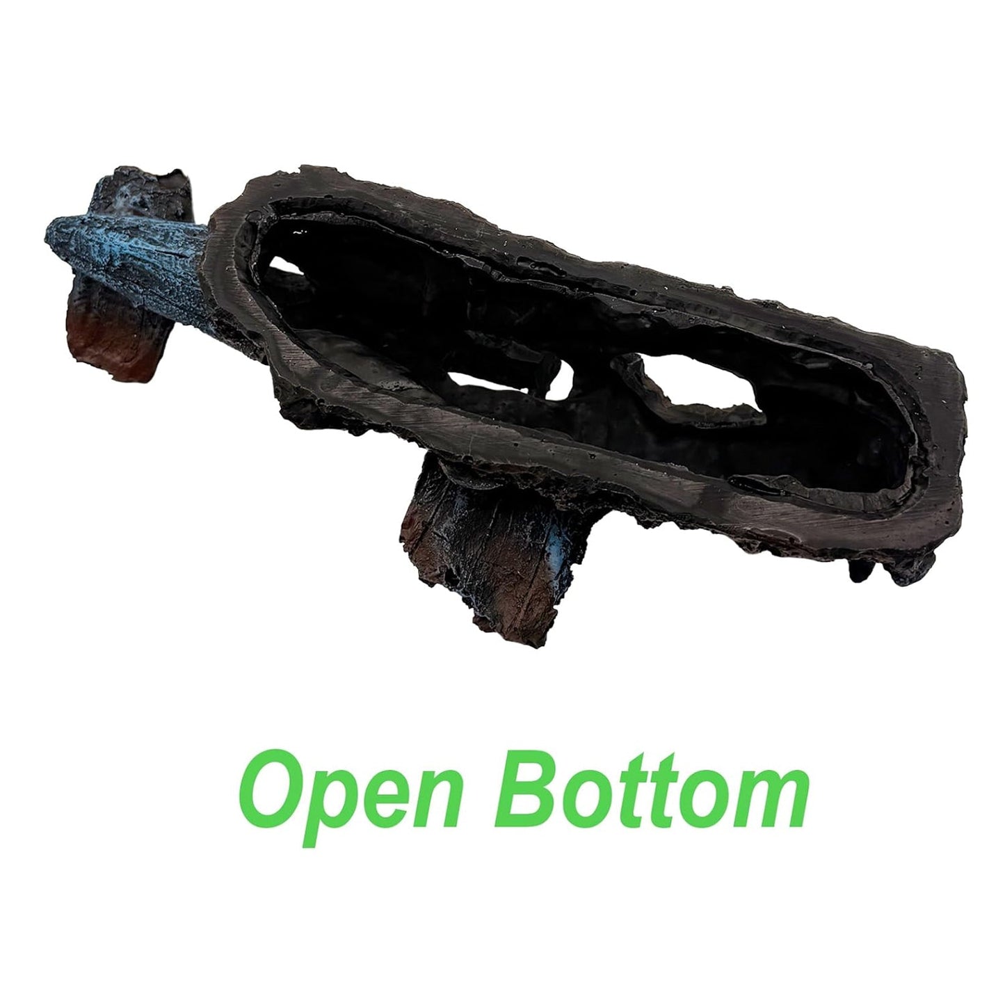 Crashed Plane Wreck Cave – 9 Inch Shelter - Wild Pet Supply