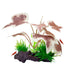 CTWPets Betta Driftwood Decor – Soft Silk Aquarium Plant with Natural Base for Bettas, Shrimp & Tropical Fish Tanks - Wild Pet Supply