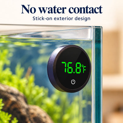 Digital Aquarium Thermometer – LED Display - Wild Pet Supply