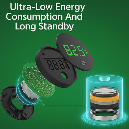 Digital Aquarium Thermometer – LED Display - Wild Pet Supply