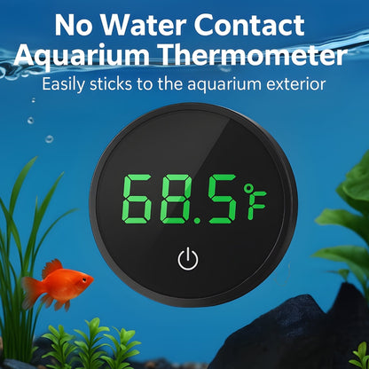 Digital Aquarium Thermometer – LED Display - Wild Pet Supply