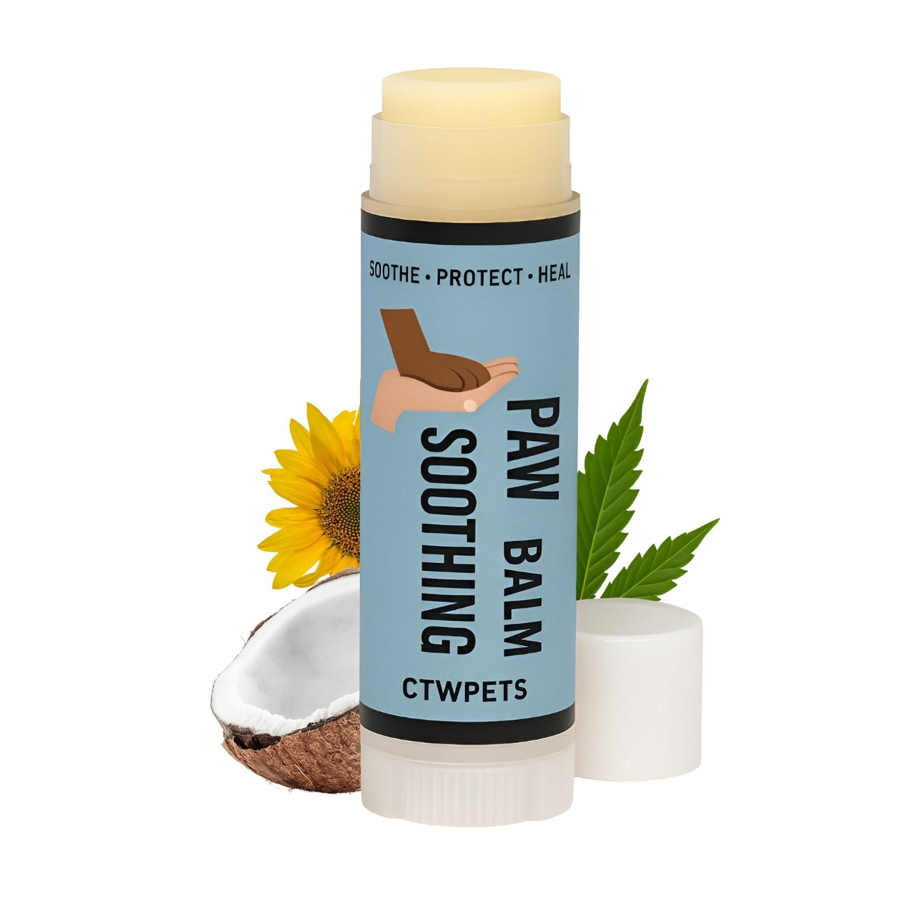 Dog Paw Balm – Natural Healing & Protection for Dry, Cracked Paws - Wild Pet Supply