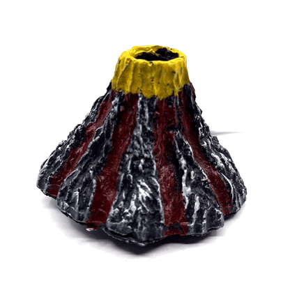 Bubbling Volcano Ornament with Air Stone