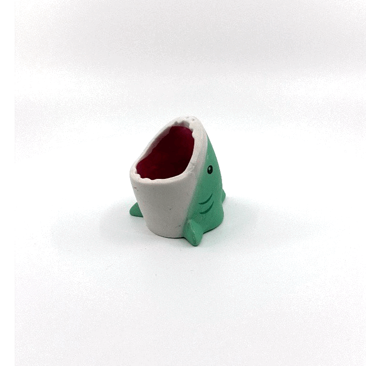 Shark Head Aquarium Decoration – Resin Fish Tank Ornament for Bettas, Shrimp & Small Aquatic Pets