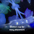 Glowing Artificial Coral – Starlight Feather Silicone Aquarium Decoration for UV & Blue Light Tanks - Wild Pet Supply