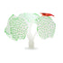 Glowing Artificial Coral – Starlight Feather Silicone Aquarium Decoration for UV & Blue Light Tanks - Wild Pet Supply