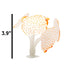 Glowing Artificial Coral – Starlight Feather Silicone Aquarium Decoration for UV & Blue Light Tanks - Wild Pet Supply