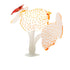Glowing Artificial Coral – Starlight Feather Silicone Aquarium Decoration for UV & Blue Light Tanks - Wild Pet Supply
