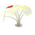 Glowing Artificial Coral – Starlight Feather Silicone Aquarium Decoration for UV & Blue Light Tanks - Wild Pet Supply