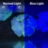 Glowing Artificial Coral – Starlight Feather Silicone Aquarium Decoration for UV & Blue Light Tanks - Wild Pet Supply