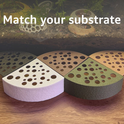 Half Shrimp Breeding Protector | Shrimp Breeding Cave Aquarium Tunnel - Wild Pet Supply