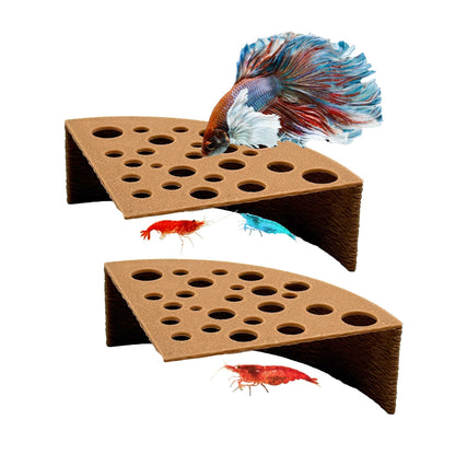 Half Shrimp Breeding Protector | Shrimp Breeding Cave Aquarium Tunnel - Wild Pet Supply