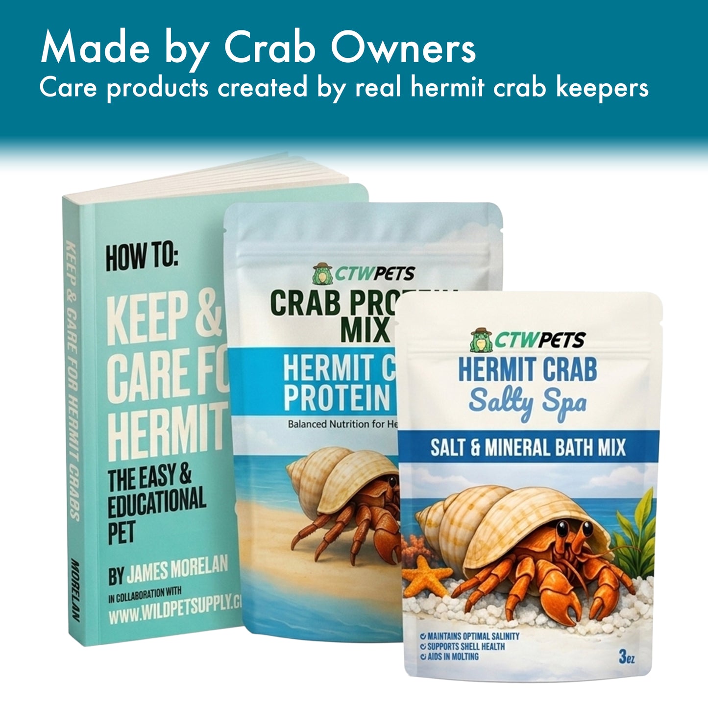 Hermit Crab Saltwater Soak Mix – Salty Spa