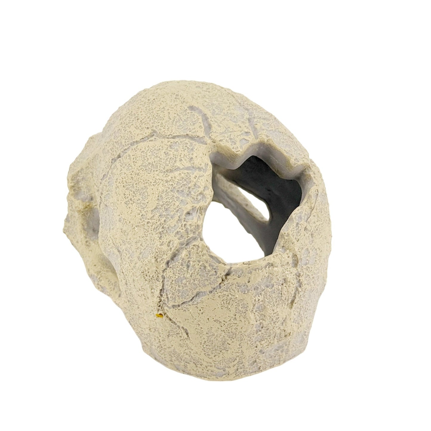 Human Skull Hideout – Aquarium Cave Decor - Wild Pet Supply