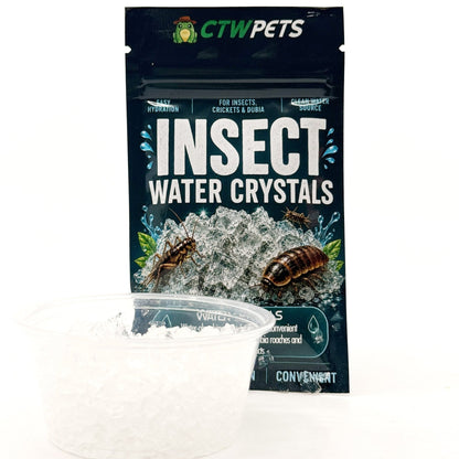 Insect Water Crystals – Hydration Gel 1oz - Wild Pet Supply