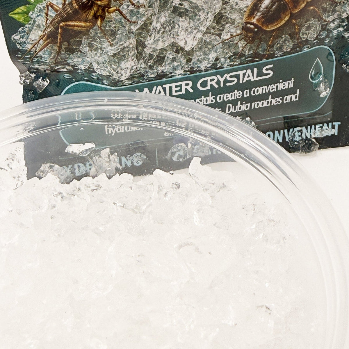 Insect Water Crystals – Hydration Gel 1oz - Wild Pet Supply