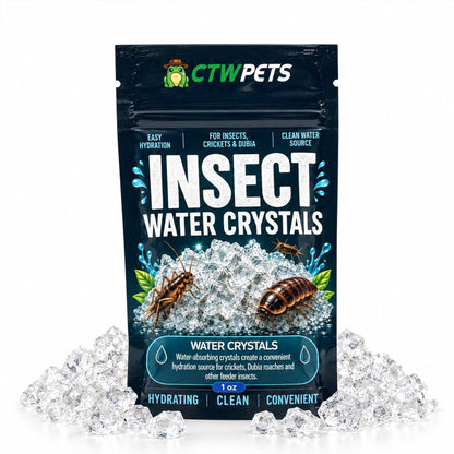 Insect Water Crystals – Hydration Gel 1oz - Wild Pet Supply