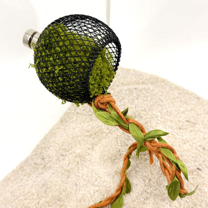 Magnetic Spider Bulb Hide – Vine & Moss Set