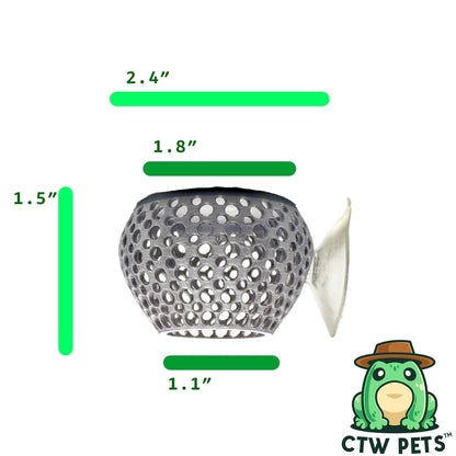 Natural Bulb Bulb – Suction Cup Betta Hide - Wild Pet Supply