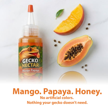 Gecko Nectar Treat – Liquid Fruit Drops
