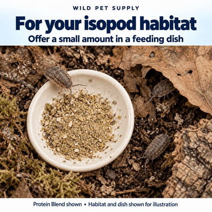 Premium Isopod Millipede Powder Food - Wild Pet Supply