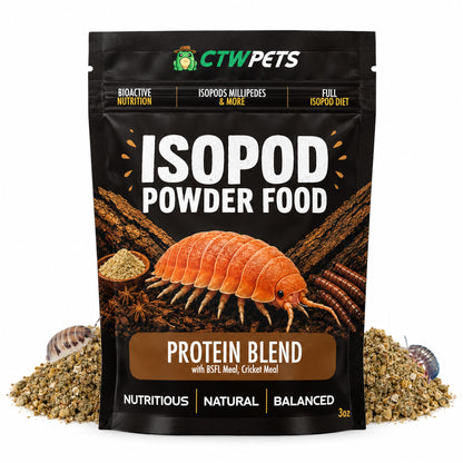 Premium Isopod Millipede Powder Food
