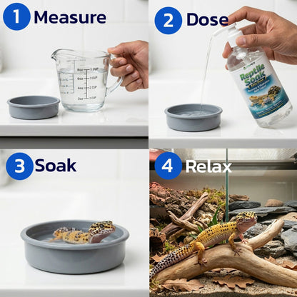 Reptile Soak Easy Dose – Vitamin Bath - Wild Pet Supply
