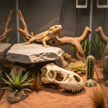 T-Rex Fossil Skull – Large Tank Decoration