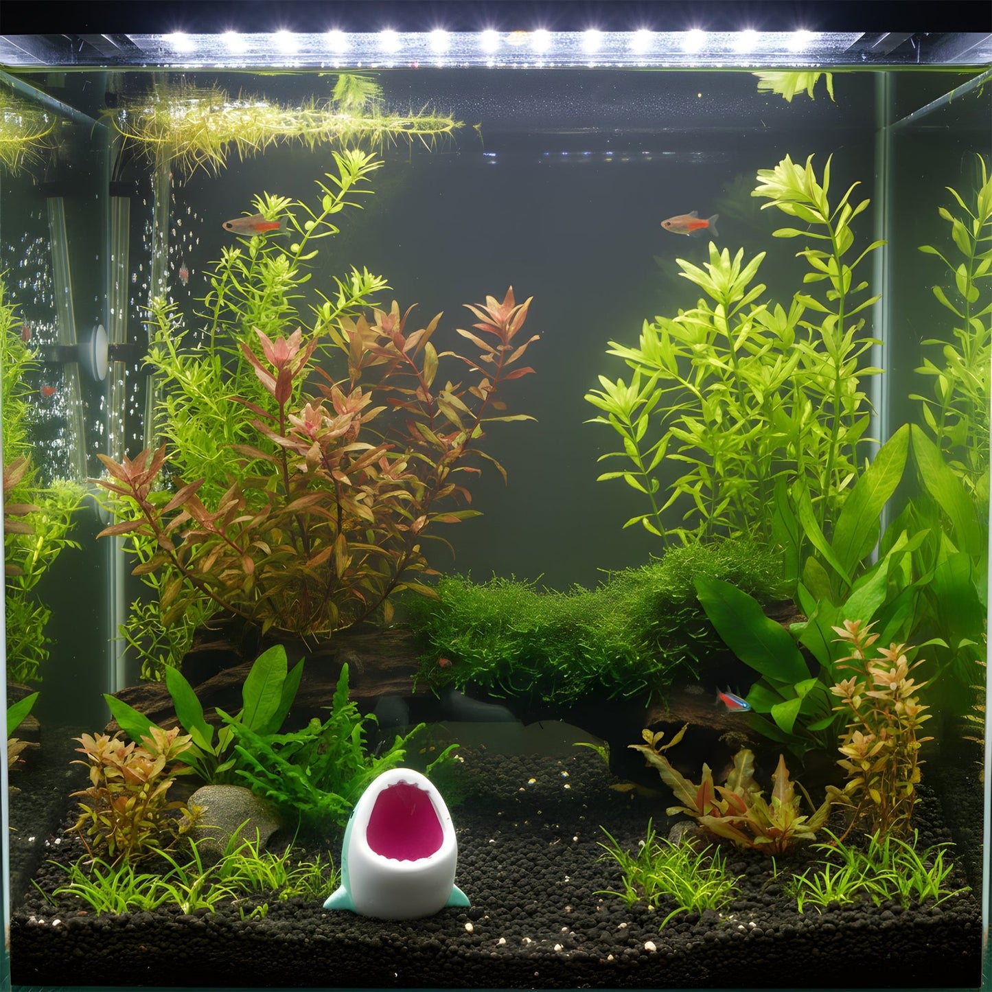 Shark Head Ornament – Nano Tank Decor - Wild Pet Supply