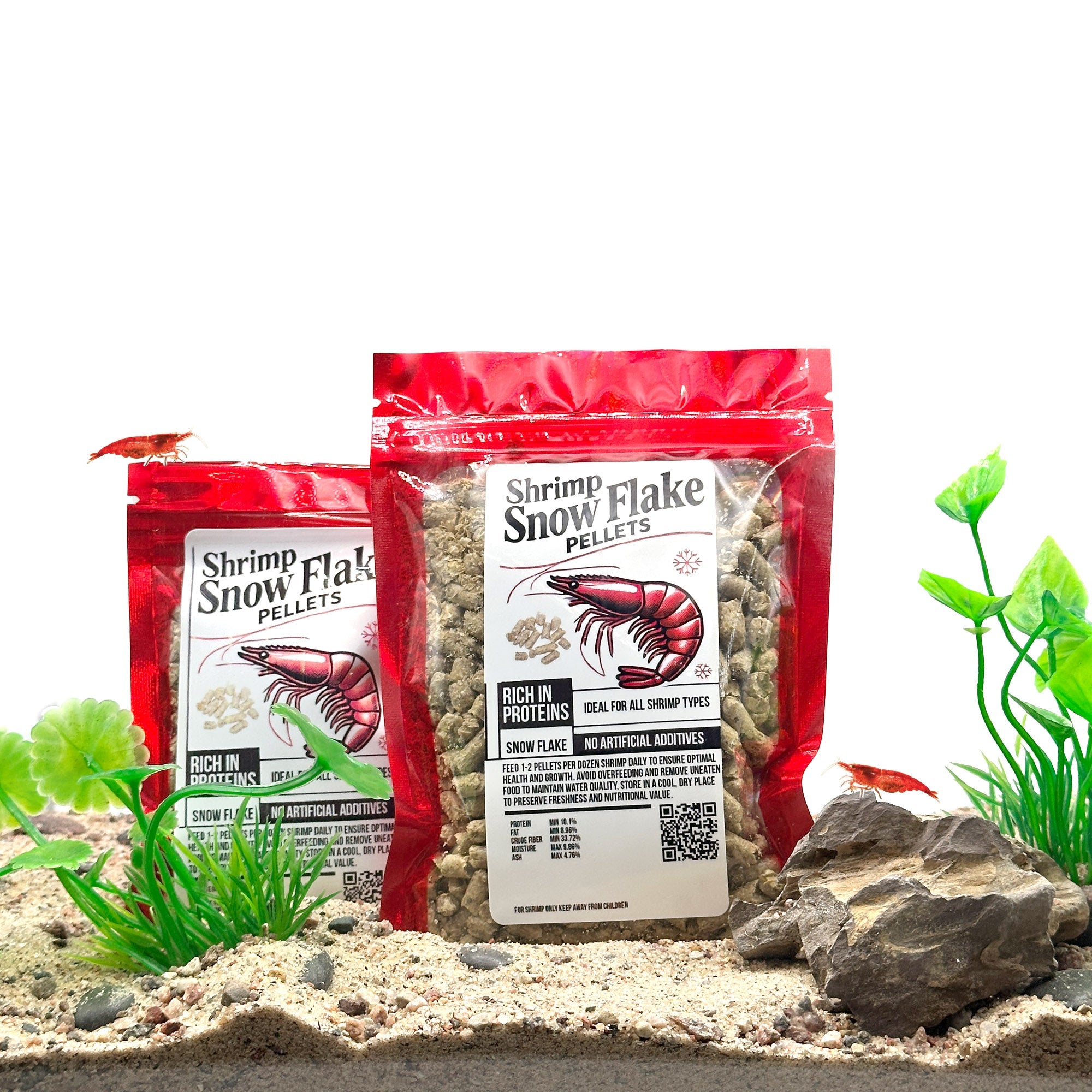 Shrimp Snow Flake Pellet Food - Wild Pet Supply