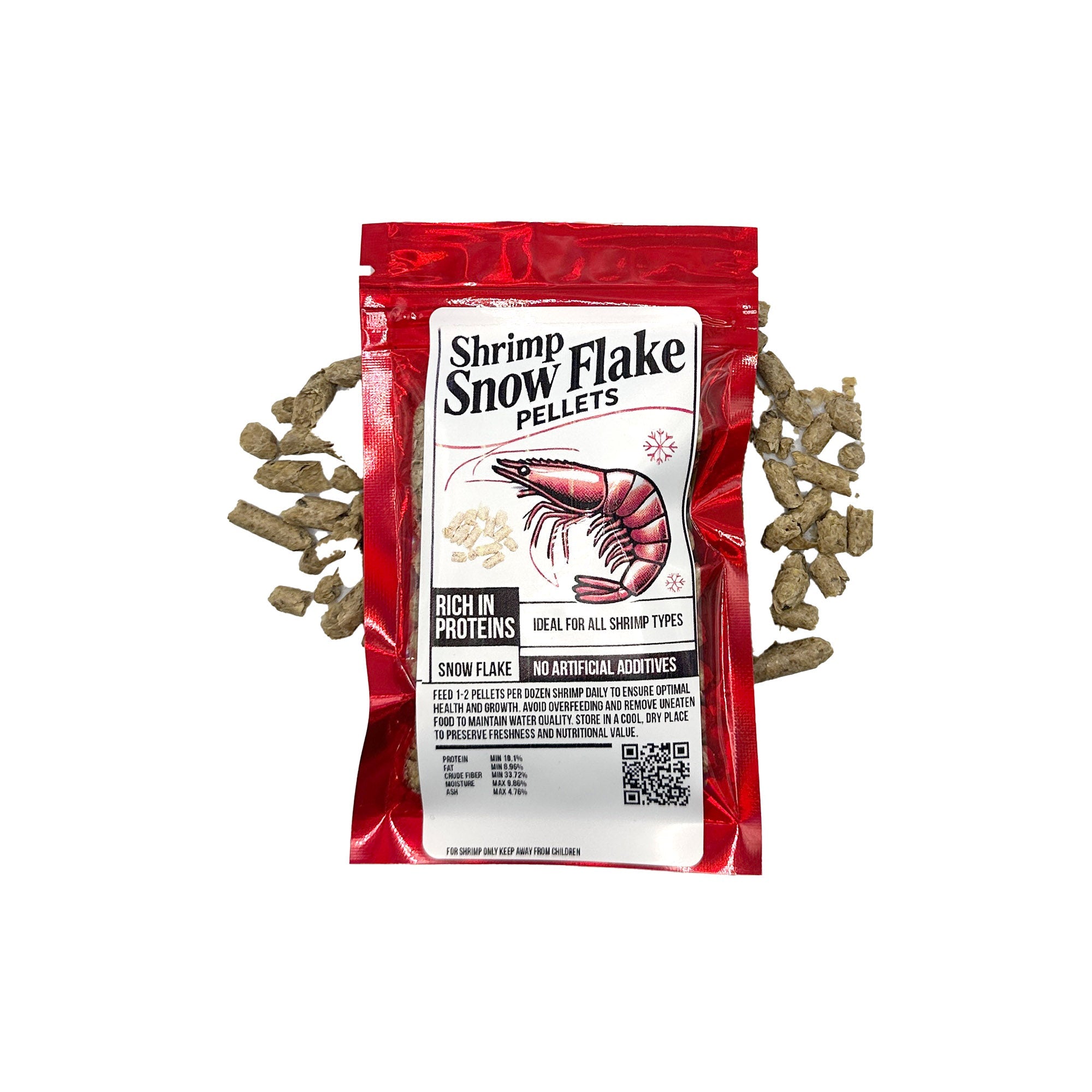 Shrimp Snow Flake Pellet Food - Wild Pet Supply