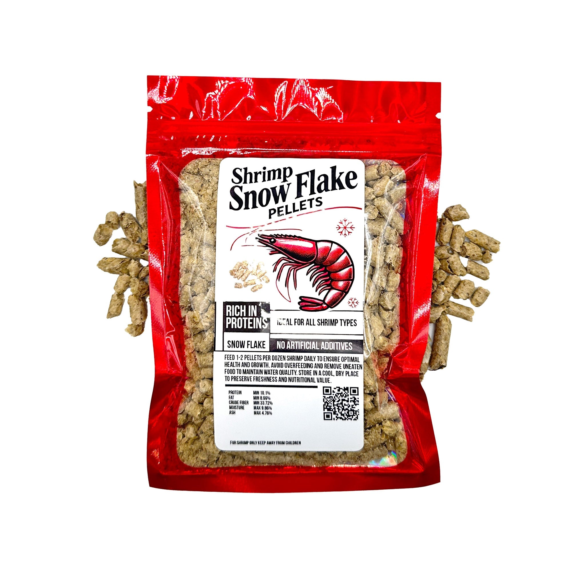 Shrimp Snow Flake Pellet Food - Wild Pet Supply