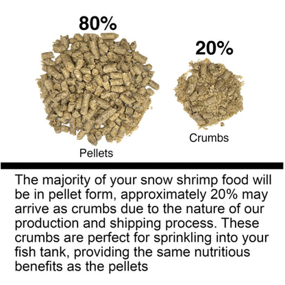 Snowflake Shrimp Pellets – Freshwater Food - Wild Pet Supply