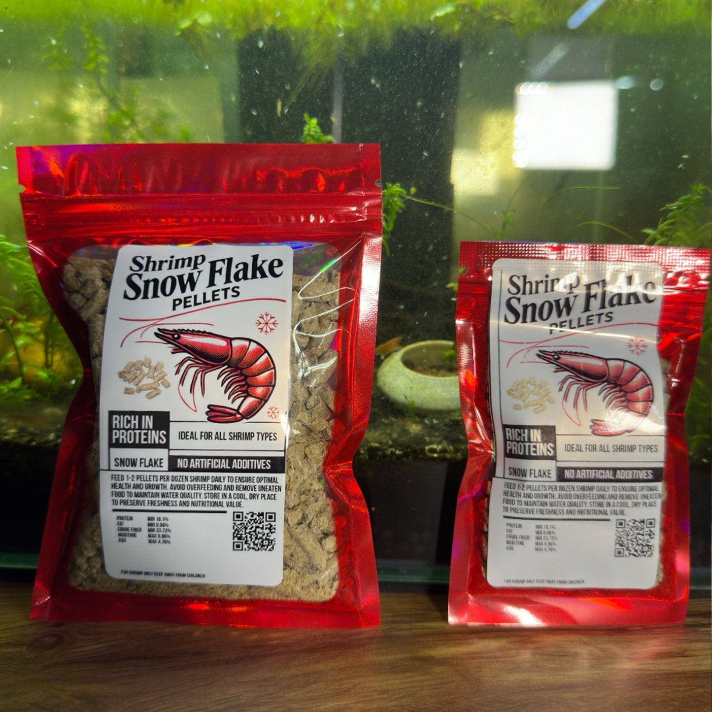 Snowflake Shrimp Pellets – Freshwater Food - Wild Pet Supply
