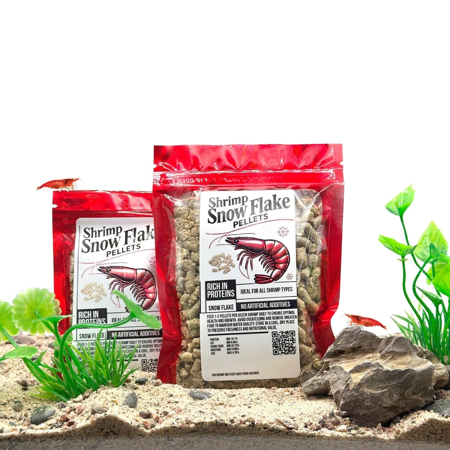 Snowflake Shrimp Pellets – Freshwater Food - Wild Pet Supply