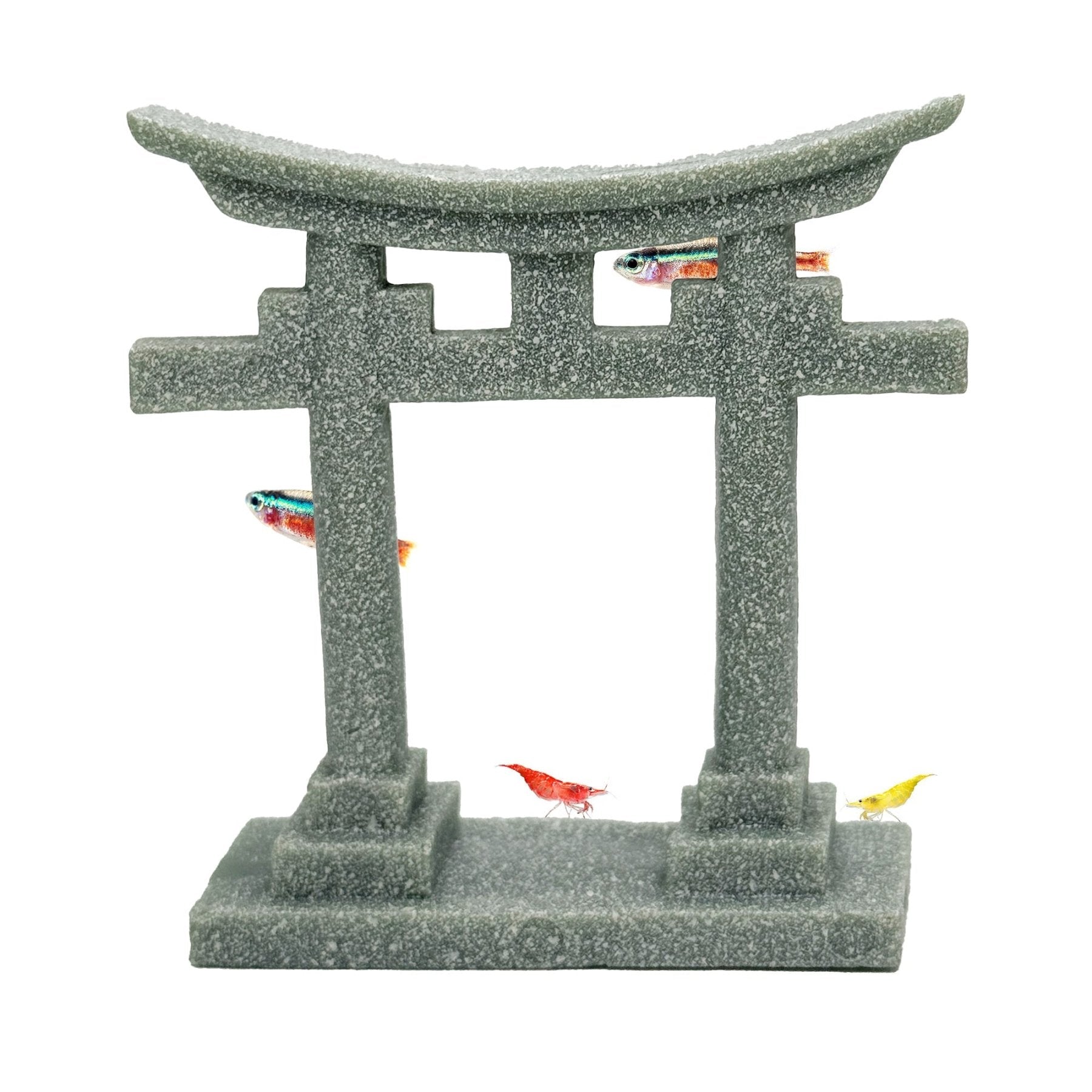 Torii Gate Shrine – Sandstone Aquarium Decor - Wild Pet Supply