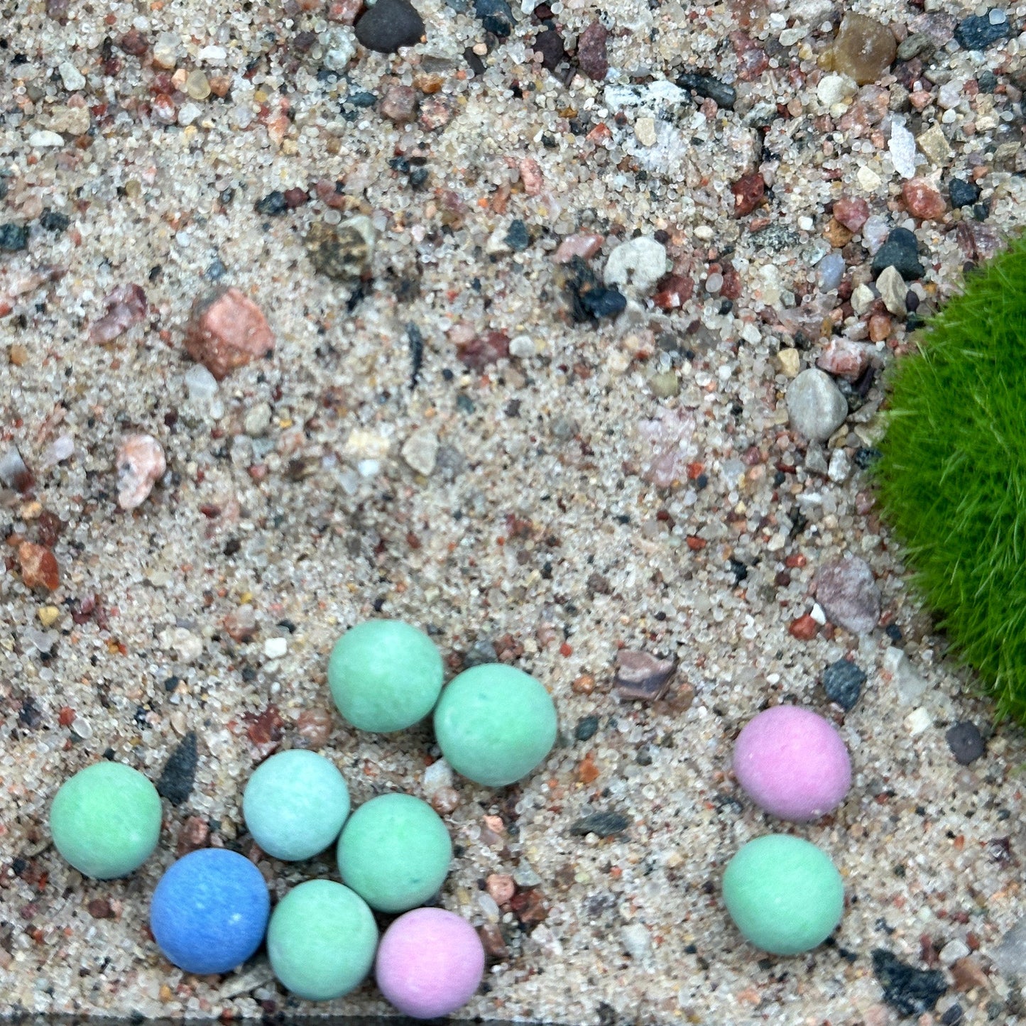 10 Pack Colorful Shrimp Mineral Balls for Aquarium Tourmaline PH Balance - Wild Pet Supply
