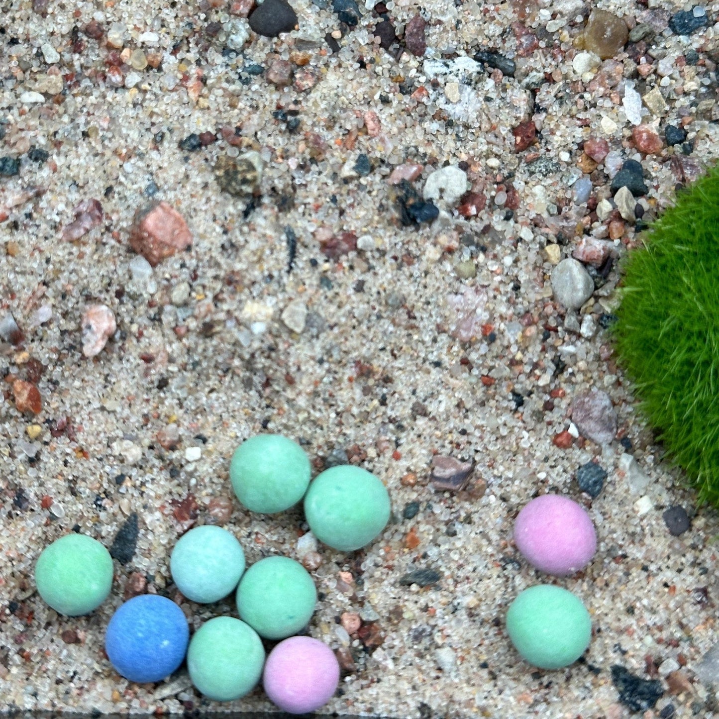 10 Pack Colorful Shrimp Mineral Balls for Aquarium Tourmaline PH Balance - Wild Pet Supply